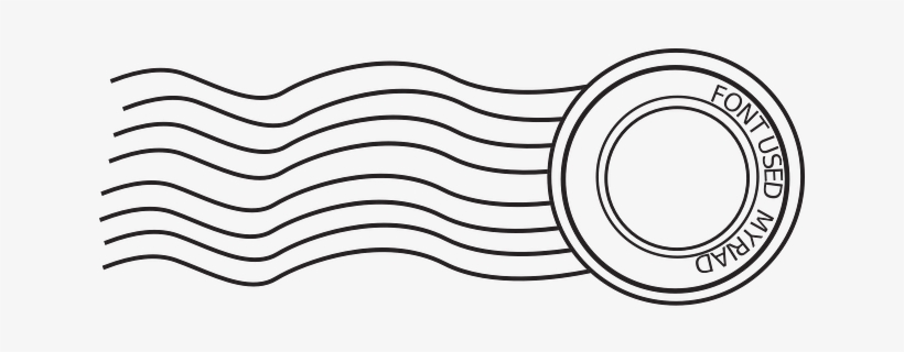 Seal Mail Free Vector Graphic On Pixabay - Travel Stamp No Background, transparent png download