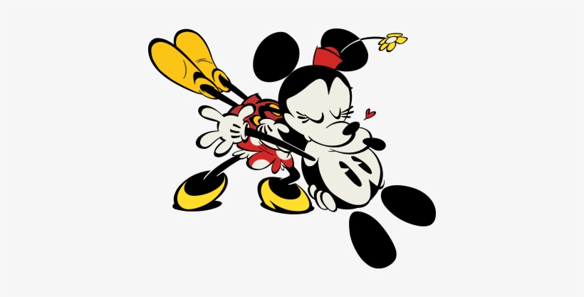 Mickey Minnie Artwork 1 - Mickey Mouse, transparent png download