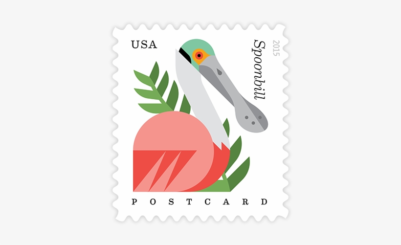 With The Release Of The Coastal Birds Postcard Stamps, - Coastal Birds Stamps Sheet Of 20 Postcard Forever U.s., transparent png download