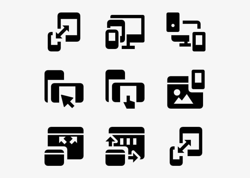 Responsive Design - Navigation Icons, transparent png download