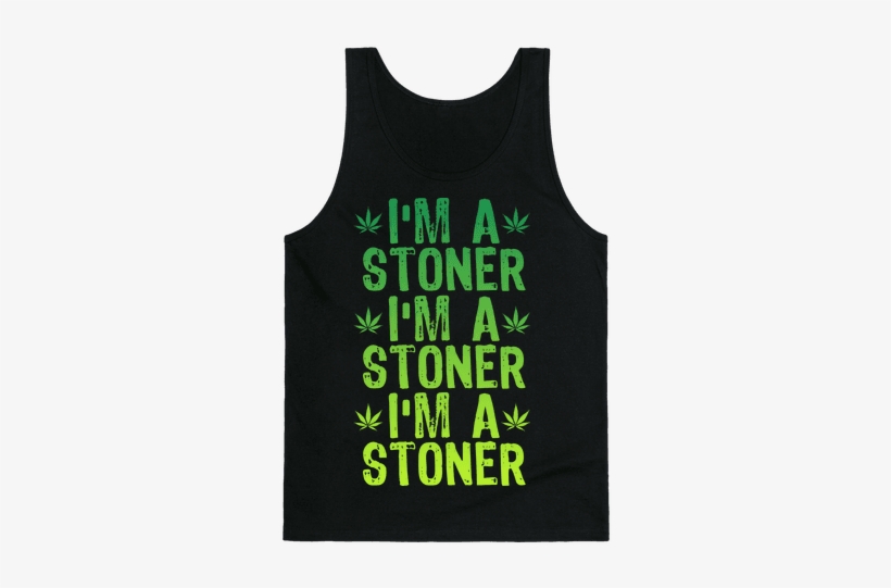 I'm A Stoner Tank Top - Training To Be A Hooded Vigilante, transparent png download