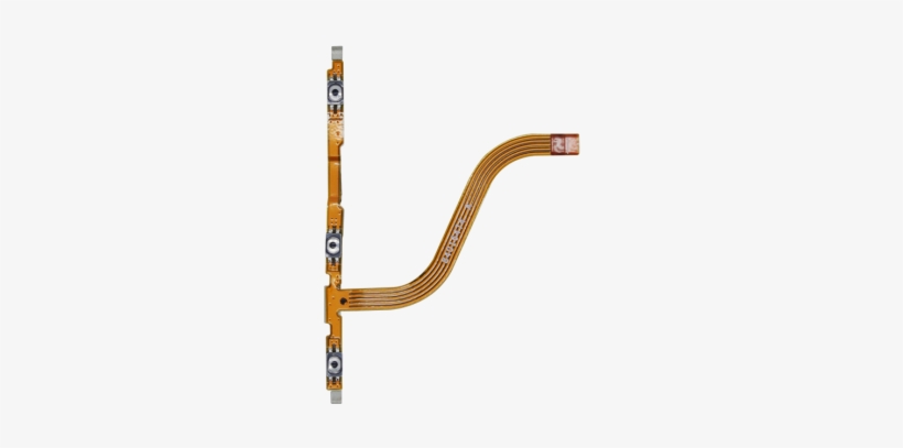 Motorola Moto X Style Power & Volume Button Flex Cable - Power And Volume Flex Cable Ribbon Connector, transparent png download