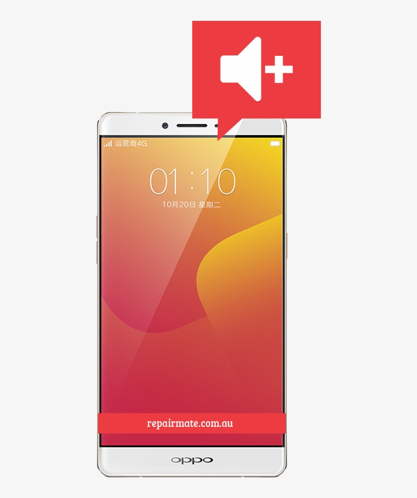 Oppo R7 Plus Volume Button Repair / Replacement - Gadget, transparent png download