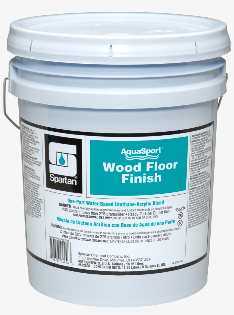 582905 Aquasport Wood Floor Finish - Spartan 7015-05 Clothesline Fresh 15 Xtreme Oxygen, transparent png download