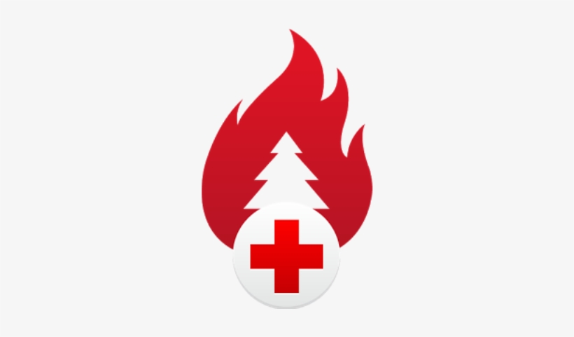Foto De Aplicaciones De La Cruz Roja Que Pueden Salvarte - American Red Cross Wildfires, transparent png download