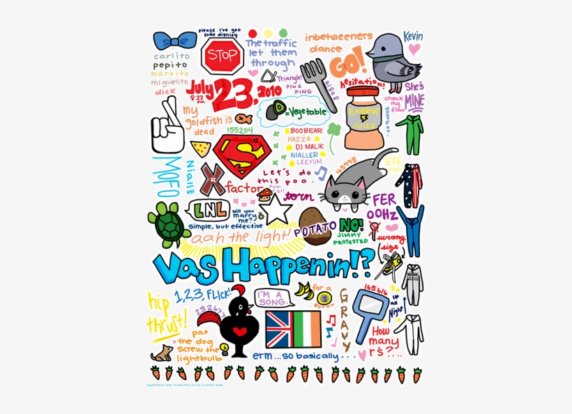 One Direction Desenho Kiss You, transparent png download