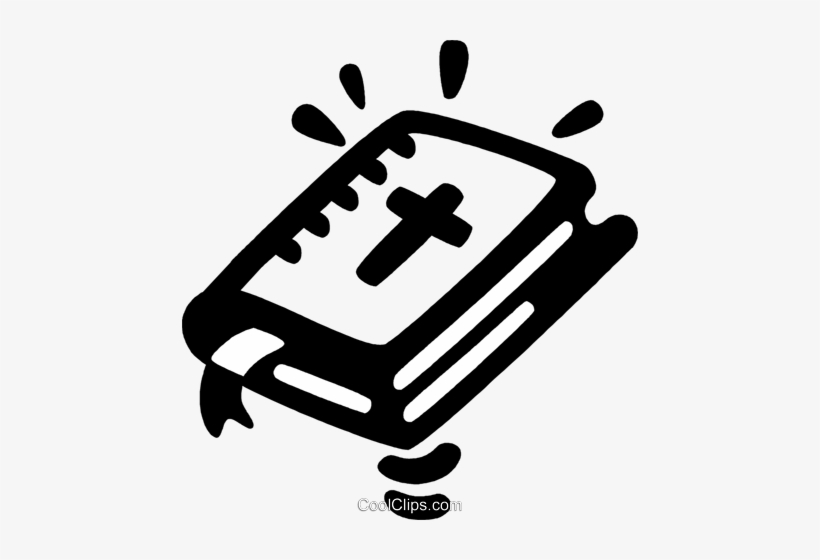 Bible Royalty Free Vector Clip Art Illustration - Illustration, transparent png download