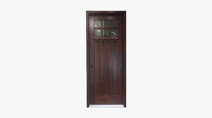 Craftsman Entry Door - Door, transparent png download