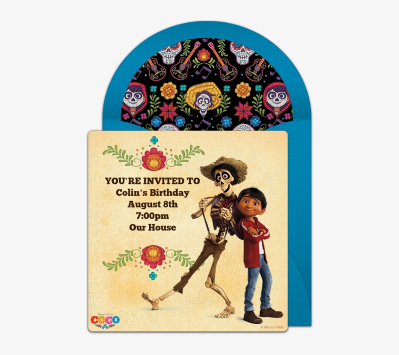 Coco & Hector Online Invitation - Ultimate Sticker Book: Disney Pixar Coco (paperback), transparent png download