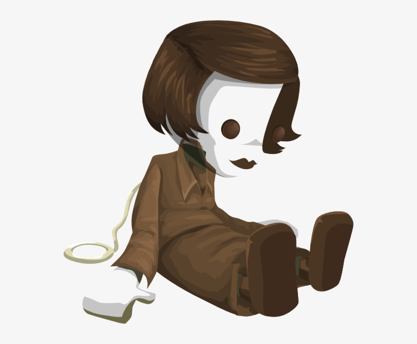How To Set Use Dolly Ayn Rand Clipart - Creepy Doll Clipart, transparent png download