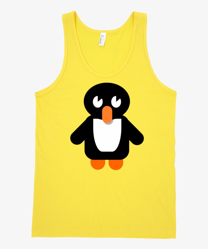 Penguin Fine Jersey Tank Top Unisex By Itee - Adã©lie Penguin, transparent png download