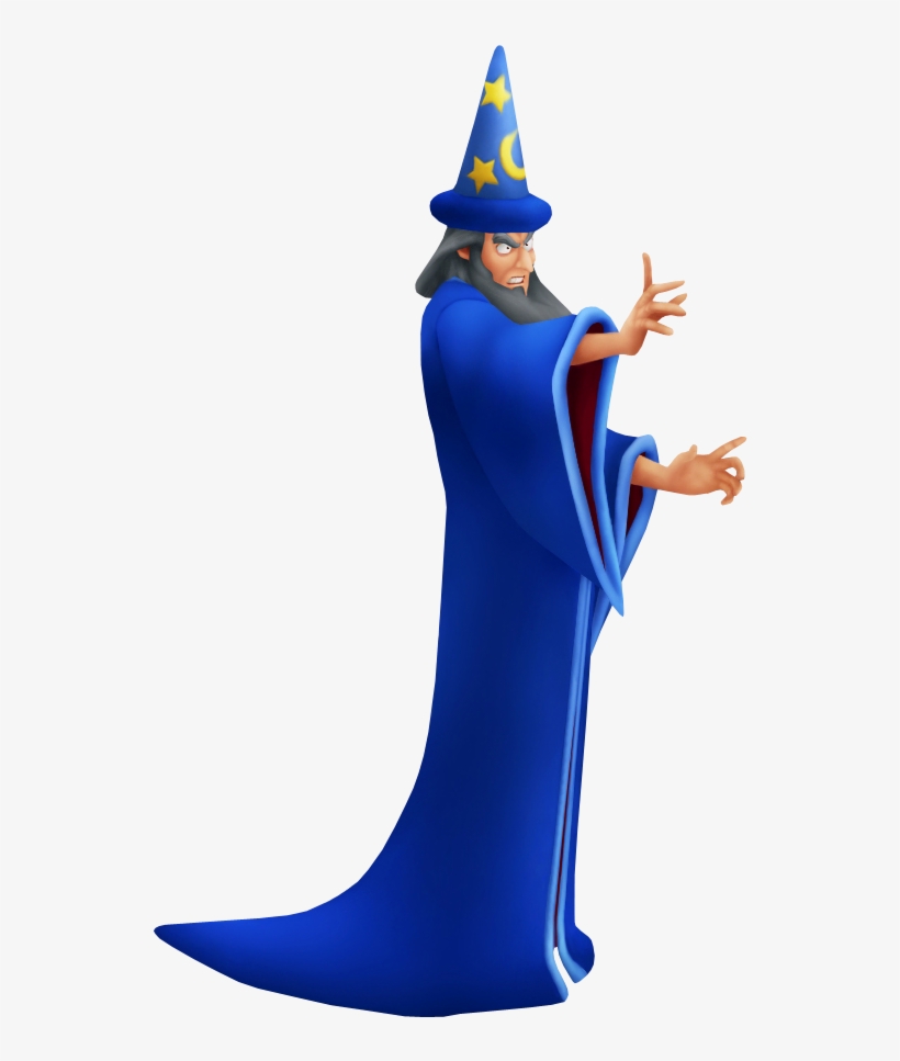 Sorcerer Clipart Angry - Kingdom Hearts Yen Sid, transparent png download
