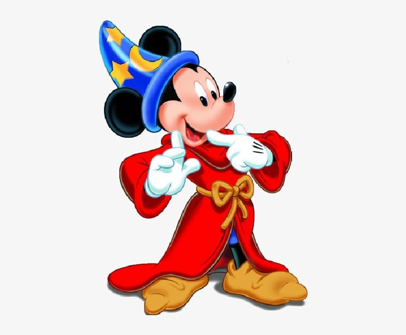 Sorcerer Clipart - Sorcerer Mickey, transparent png download