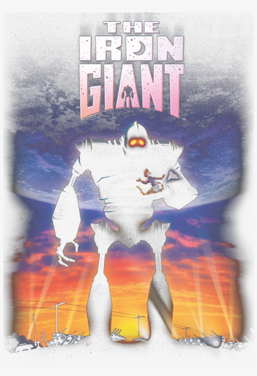 Iron Giant Poster Men's Ringer T-shirt - Iron Giant, transparent png download