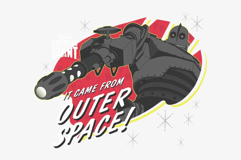 Click And Drag To Re-position The Image, If Desired - Toddler: The Iron Giant - Outer Space, transparent png download