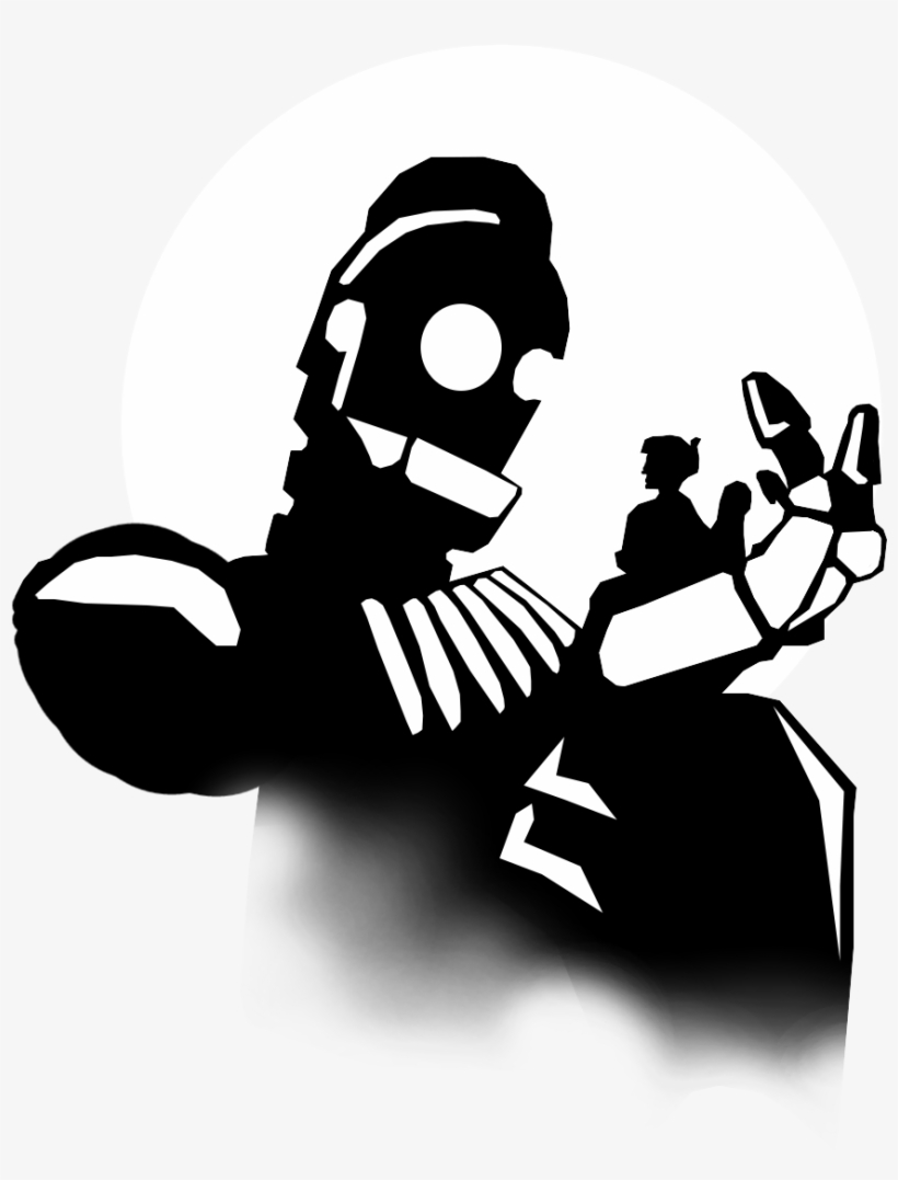 O Iron Giant Iron Giant Iron Giant Silhouette Transparent Png 1000x1800 Free Download On Nicepng