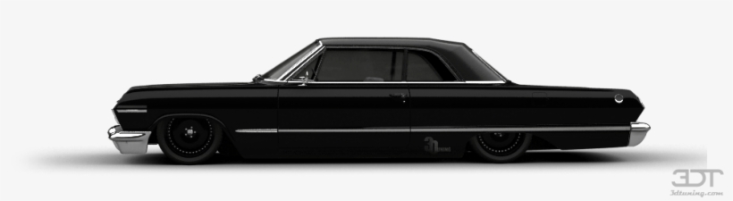 3dtuning Of Chevrolet Impala Coupe 1963 3dtuning - Black 64 Impala Png, transparent png download