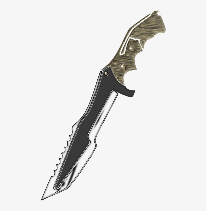 Hunting Knife Clipart - Knife Hunter Cs Go, transparent png download