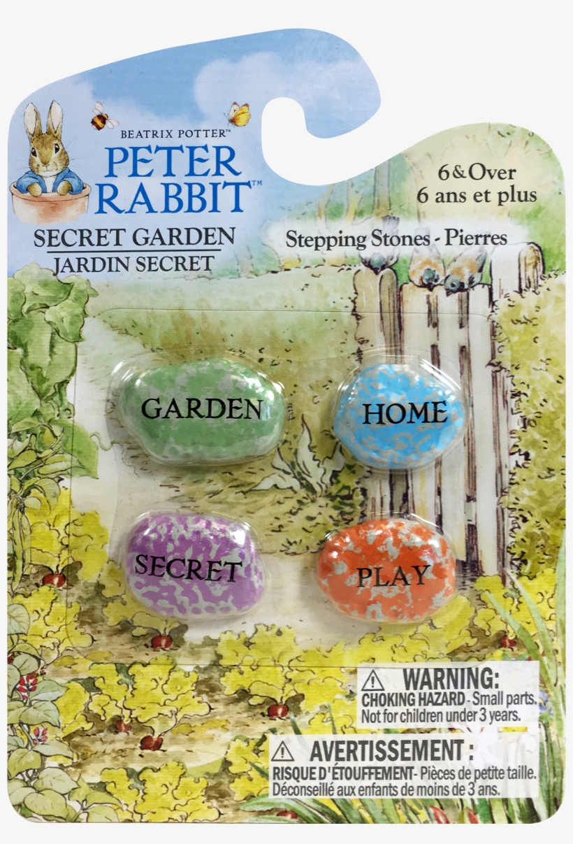Peter Rabbit Secret Garden Stepping Stones Accessory - Complete Peter Rabbit [book], transparent png download