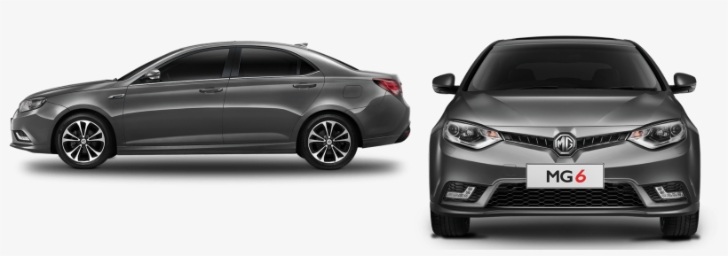 Arctic White Black Top - Mg 6 Side View, transparent png download