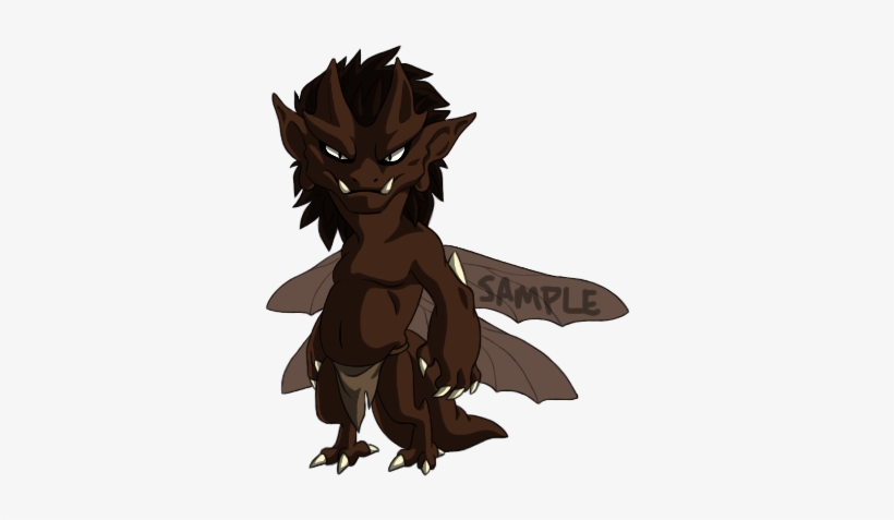 Helbane Sample Adoptable Imp Brown - Cartoon, transparent png download