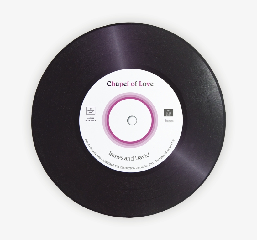 Gay Wedding Invitation - Disque Vinyle Png, transparent png download