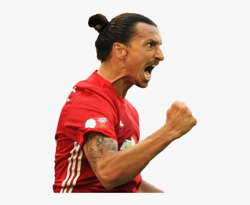 Celebrities - Ibrahimovic Esultanza Manchester, transparent png download