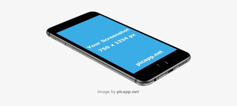 This Image Features Beautiful Space Gray Iphone6 In - Sminiker Iphone 6 Plus/6s Plus 5.5 Inch Anti-spy Tempered, transparent png download