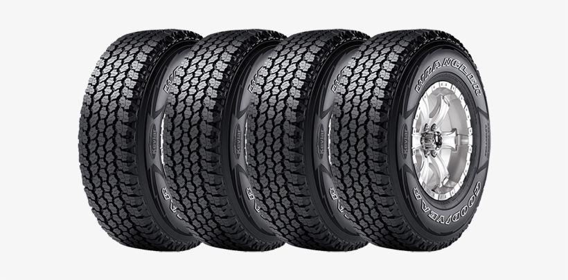 Up To $140 Rebate On Four Tires - Goodyear - Wrangler All-terrain Adventure With Kevlar, transparent png download