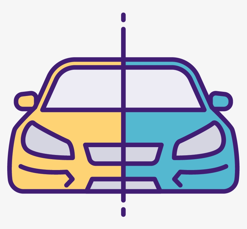 All City Auto Parts Full Service Collision - Car, transparent png download