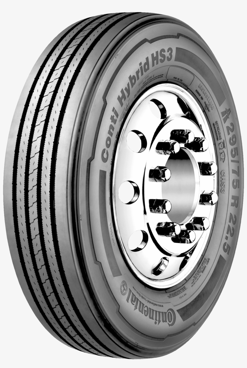 Continental Hybrid Hs3 Steer - 295 80r22 5 Hs3, transparent png download