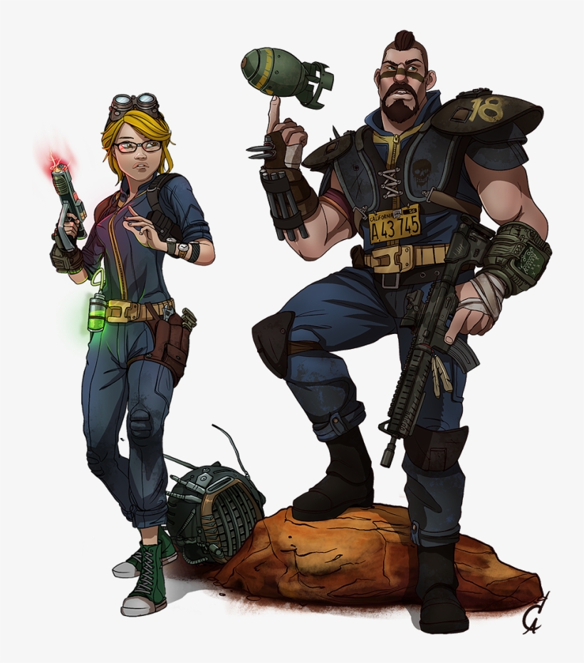 Click Here To View The Fnc Cast And Crew List - Fallout Human Deathclaw Hybrid, transparent png download