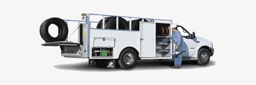 Tire Service Trucks - Nice Tire Service Truck, transparent png download
