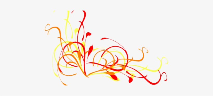 Swirl Clipart Transparent Background - Gold Swirl, transparent png download