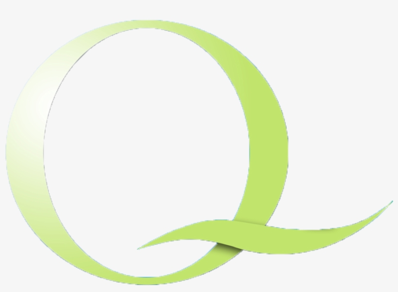 Q Font 2005 - Crescent, transparent png download