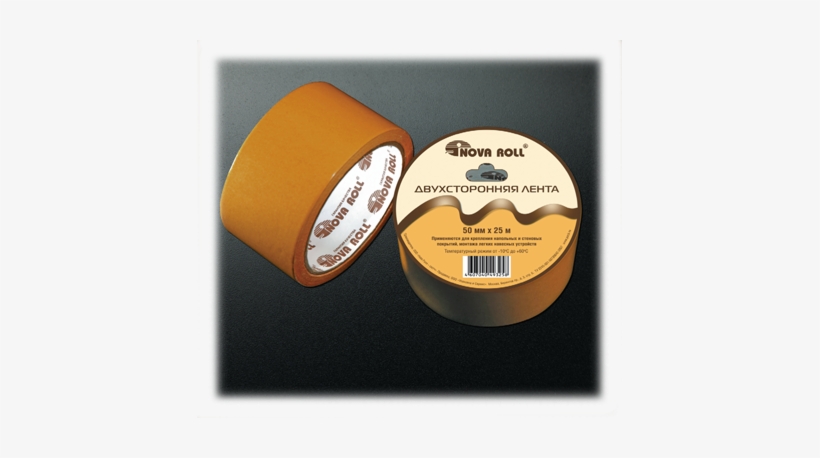 Buy Adhesive Tape Bilateral Nova Beater - Скотч Двухсторонний 50х25м Полипропилен, transparent png download