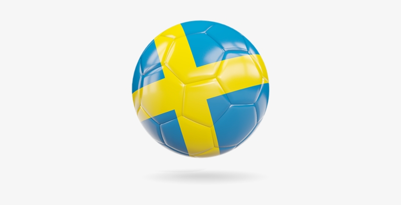 Sweden Football Flag Png, transparent png download