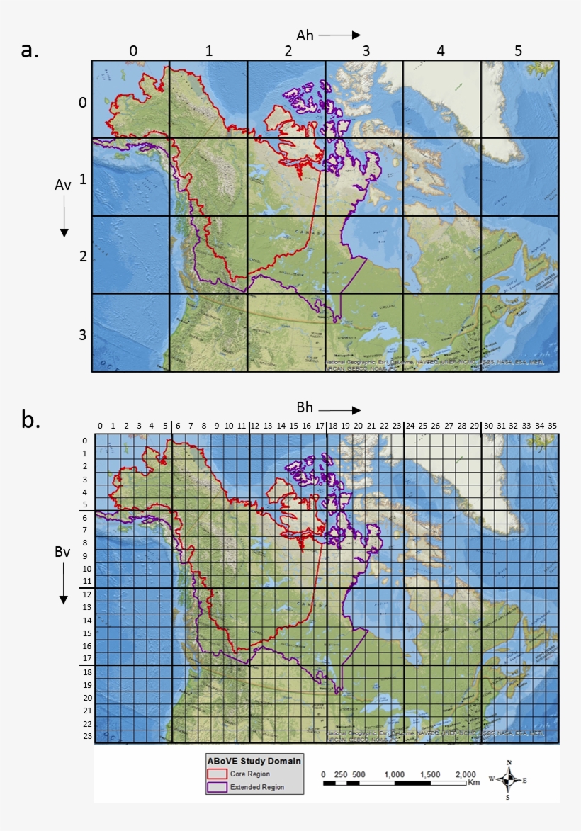 The Above Reference Grid And Study Domain. A) The 240 - Atlas, transparent png download