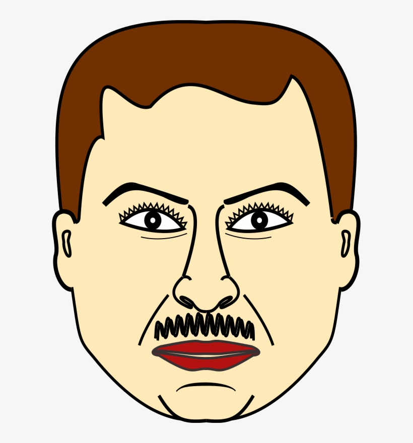 Man Face Png Clip Arts - Man Face Clip Art, transparent png download