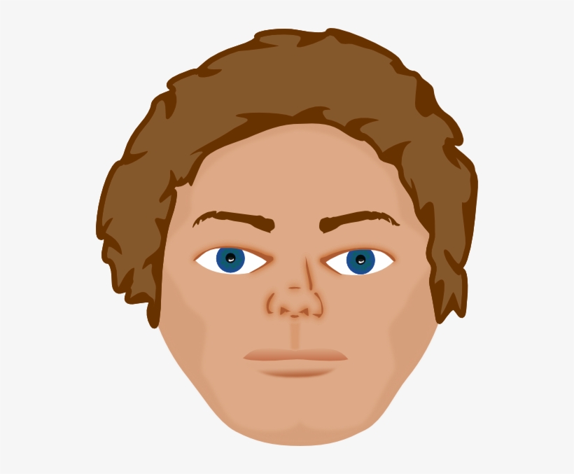 How To Set Use Young Man Face Clipart - Human Face Clip Art, transparent png download