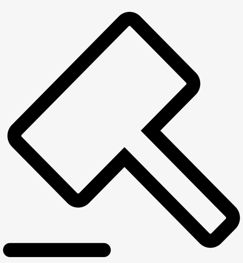 Auction Comments - Gavel, transparent png download