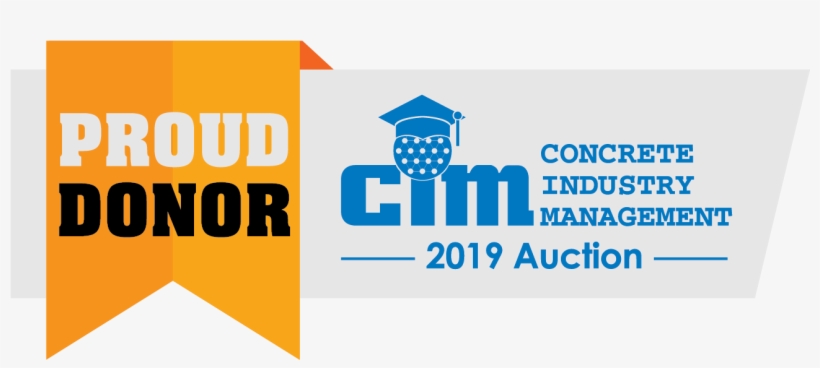 2019 Cim Auction Donor Logo Png - Concrete Industry Management, transparent png download