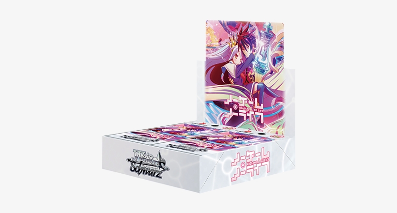 No Game No Life Booster Box - Weiss Schwarz Booster Pack No Game No Life, transparent png download