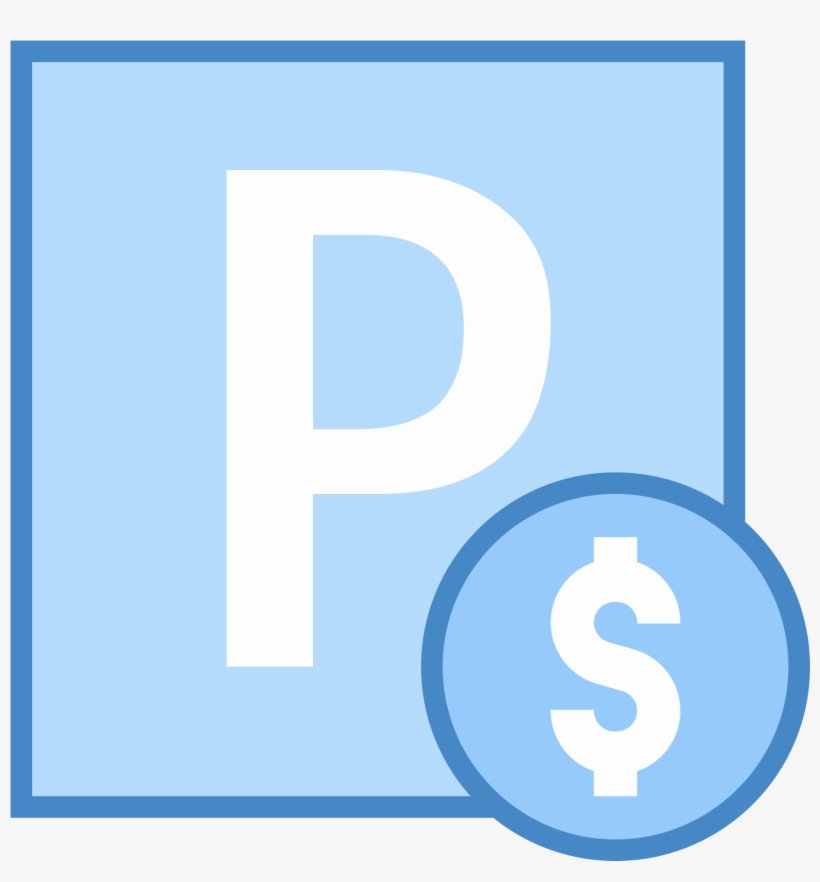 Paid Parking Icon - Number, transparent png download