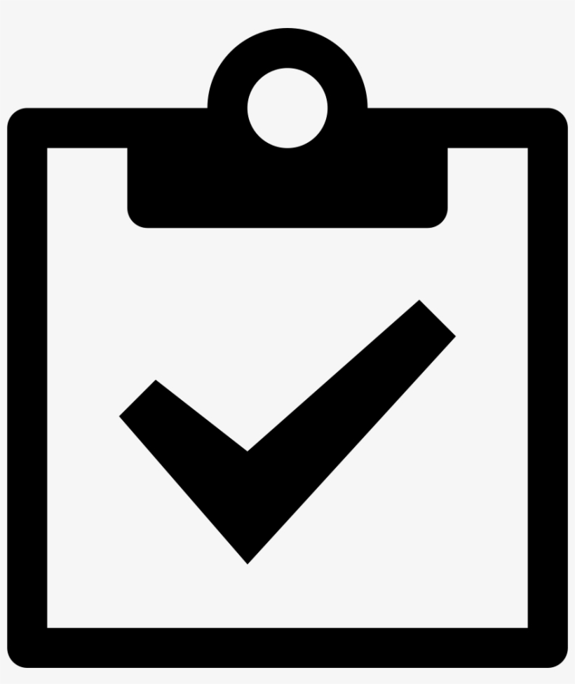 Clipboard Board Signup Register Agreement Comments - Icon, transparent png download