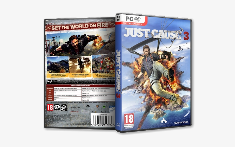 Capa Just Cause 3 Pc﻿ - Just Cause 3 (xbox One), transparent png download