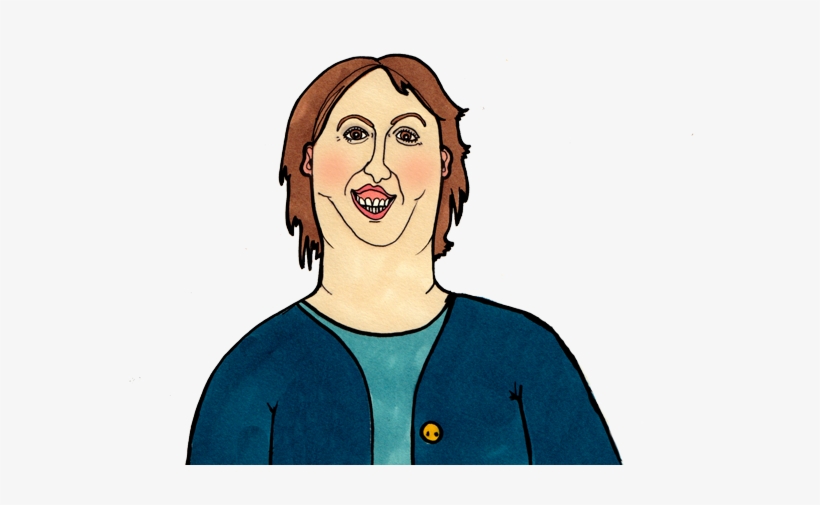 Miranda-hart - Illustration, transparent png download