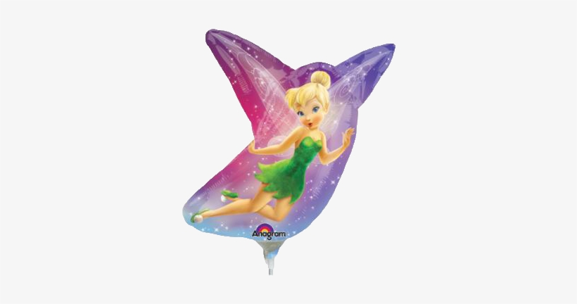 Tinkerbell Pixie Dust Mini Shape Balloon - Airfill Only Tinker Bell Pixie Dust - Mylar Balloons, transparent png download