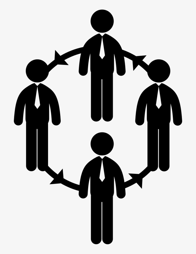 Men Business Cycle Graphic Comments - Person Clock, transparent png download