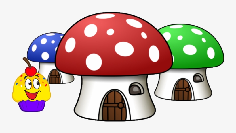 Cakey, An App That Helps Parents Find And Manage Age-appropriate - Smurfs Mushroom House Clipart, transparent png download